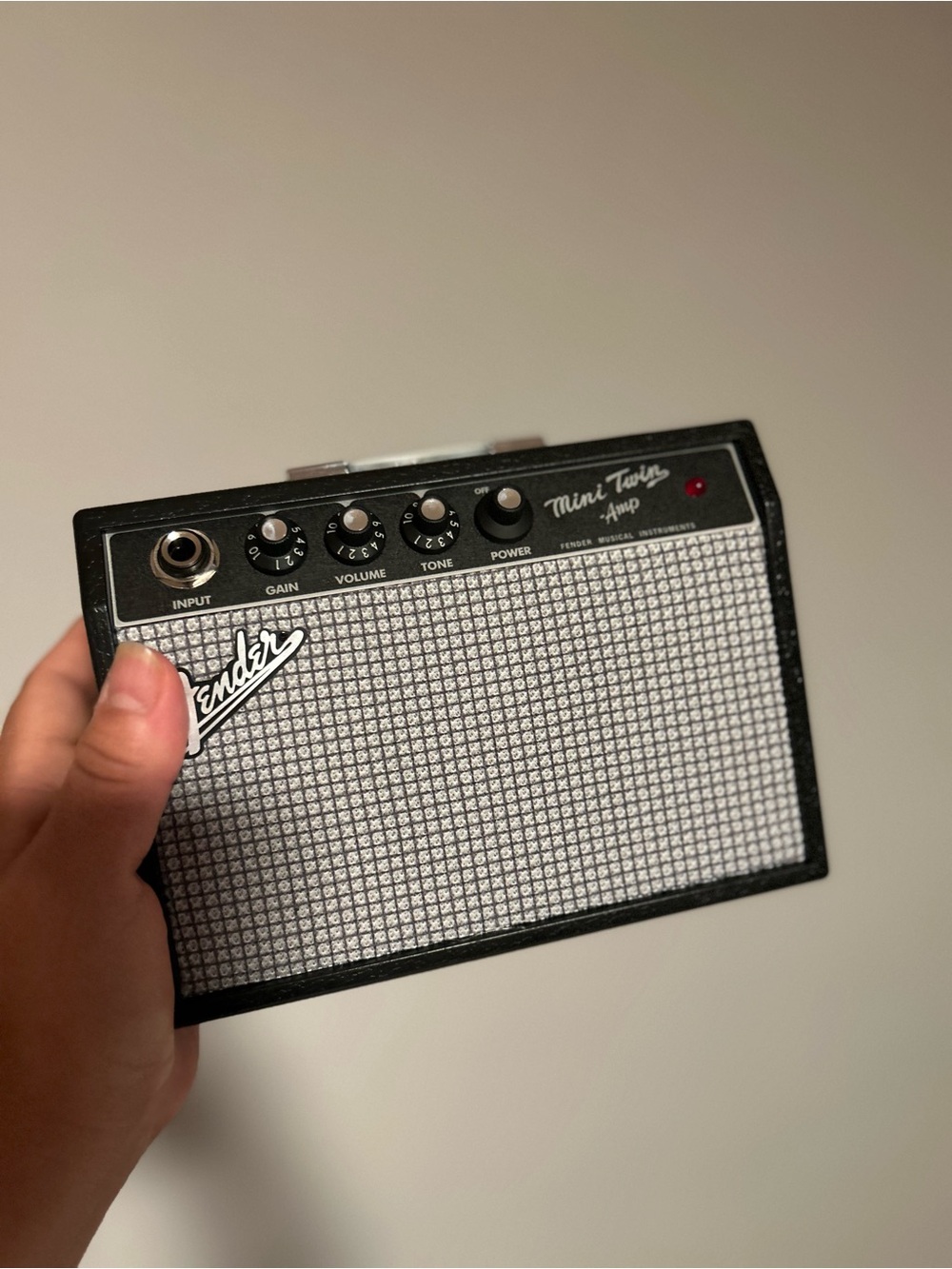 Fender Mini '65 Twin Amp - Miniature Electric Guitar Amplifier  USED